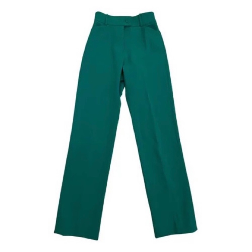 Green peg legged trousers NWT